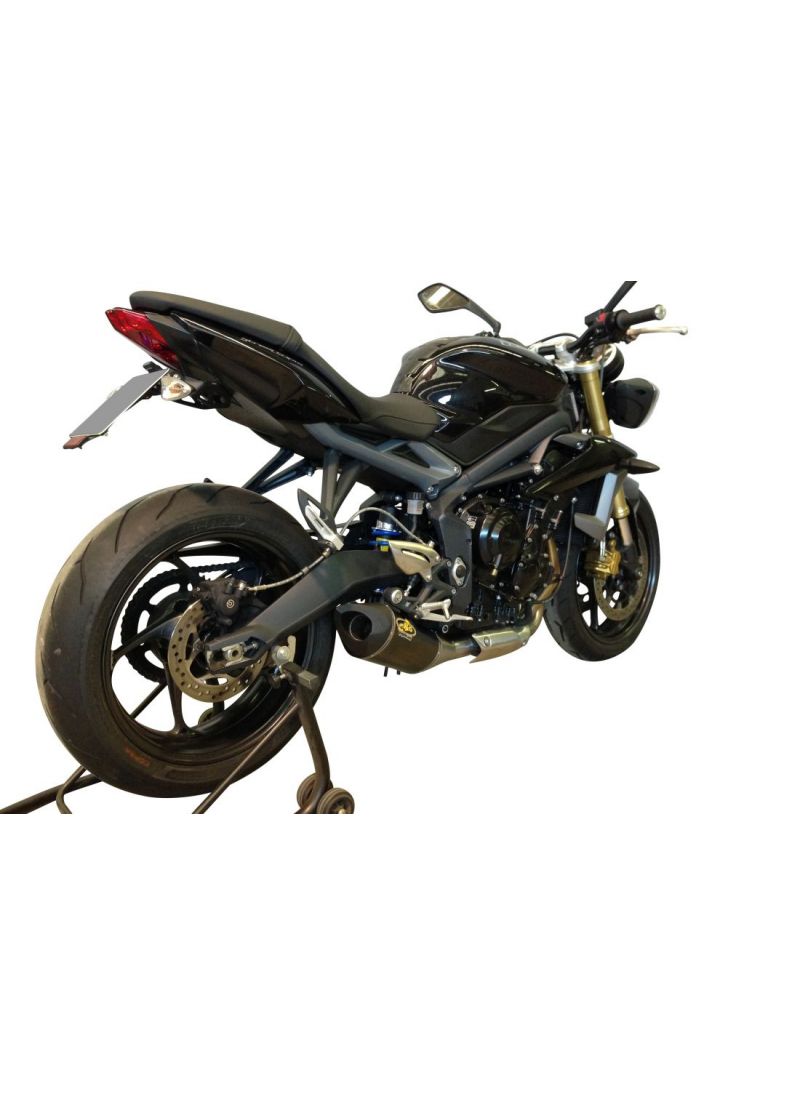 G&G Big Oval Échappement Triumph Street Triple 675 2013-2015