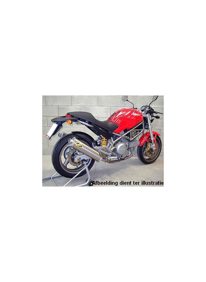Kit d'échappement ovale G&G Monster 600 750 900