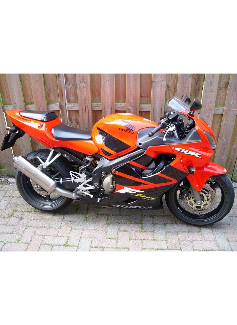 Échappement ovale G&G CBR600F 2001-2006 avec lambda