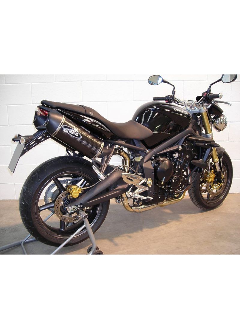 G&G Échappement Triumph Street Triple (R) 675