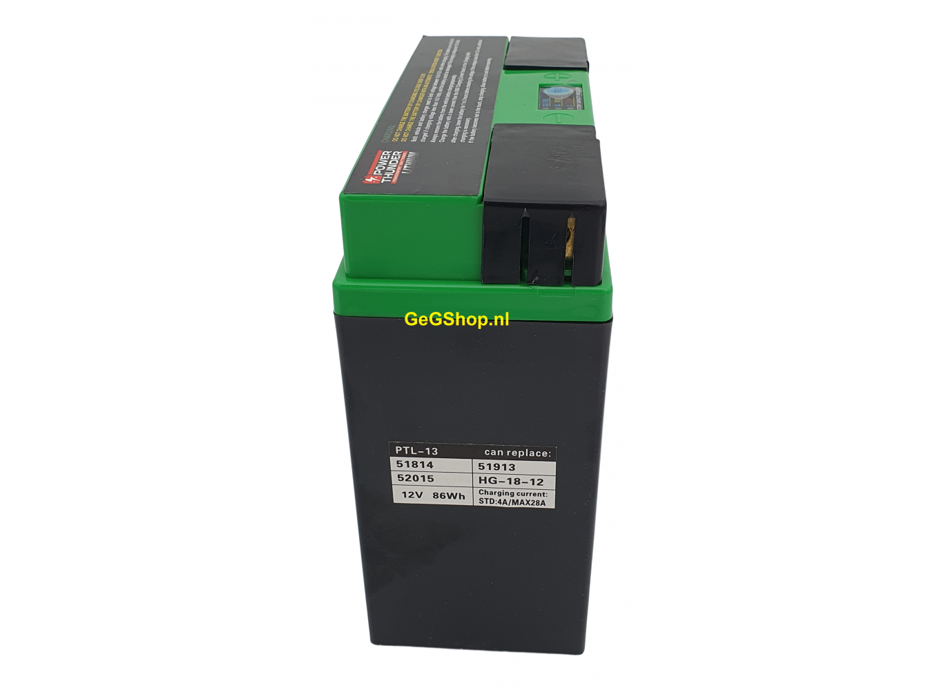 Batterie au lithium PTL-13 51814 51913