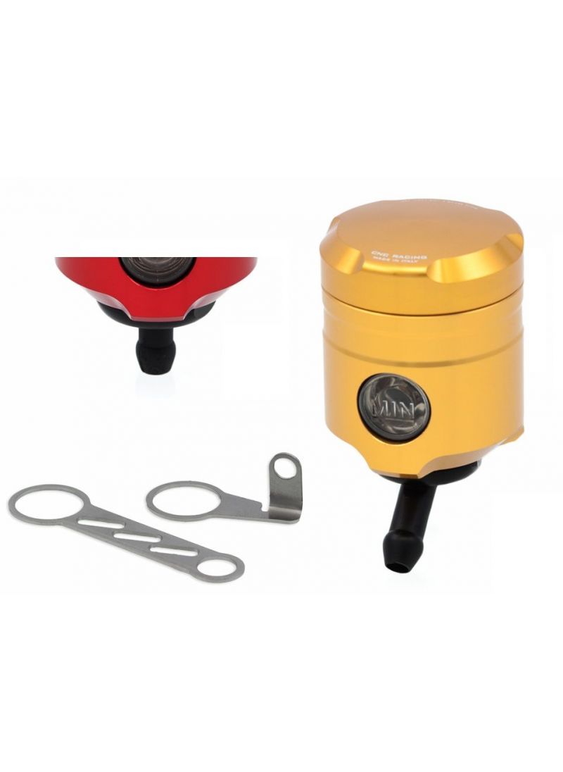 CNC Racing Brake Flid Reservoir Gold - Outlet droit