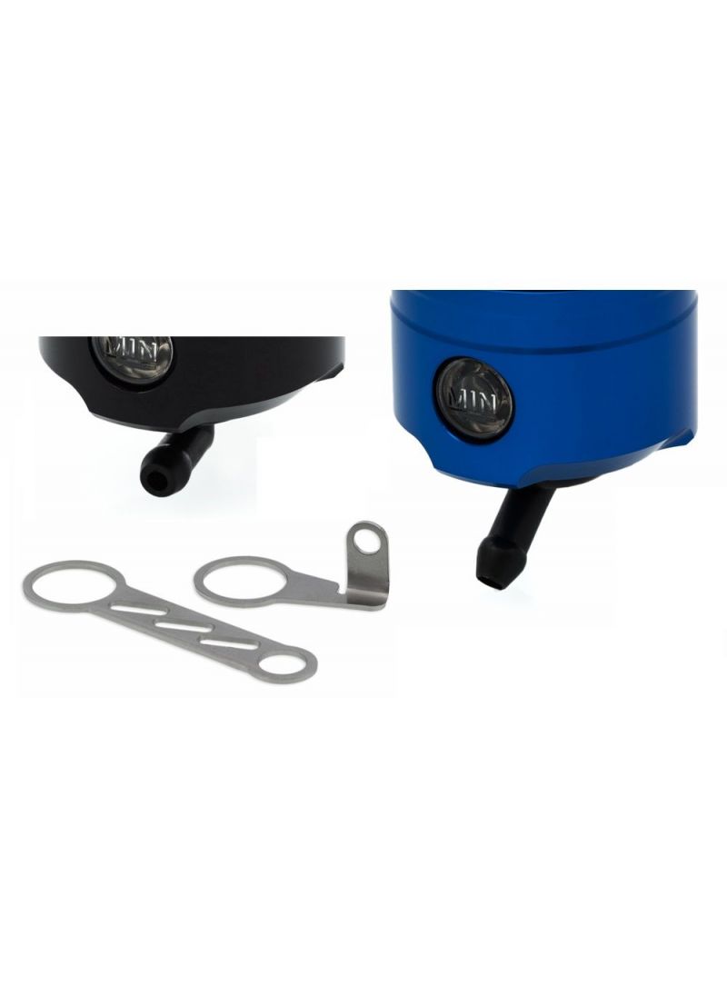 CNC Racing Free Flid Reservoir Bleu - Sortie latérale