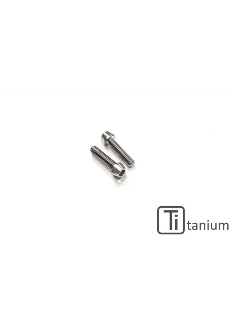 Vis de couverture de pignon avant M6X16 (2 pcs) - Titanium Ducati Sport 1000 (2006-2009)