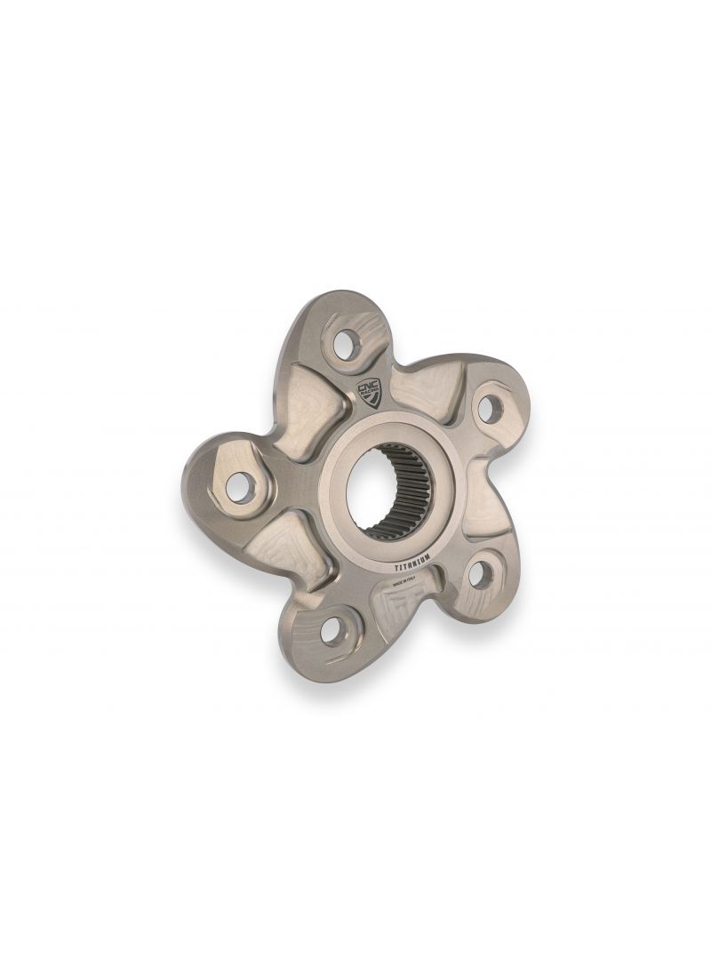 Titanium Achtertandwieldrager 5-bouts (smalle achteras) Ducati 998S (2002-2003)