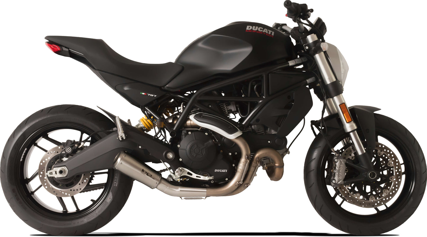 HP Corse échappement GP07 Satin Ducati Monster 797 2017-2020