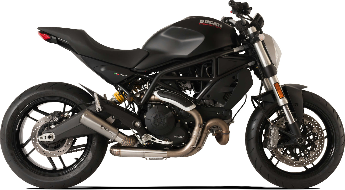 HP Corse échappement GP07 Satin Ducati Monster 797 2017-2020