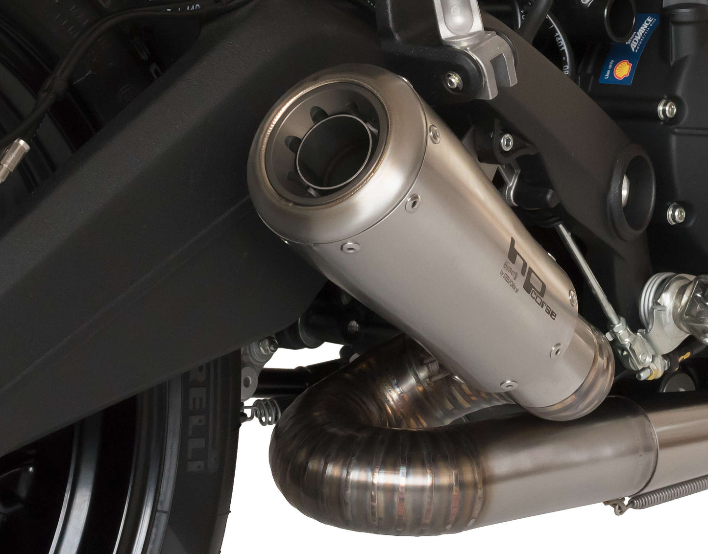 HP Corse échappement GP07 Satin Ducati Monster 797 2017-2020