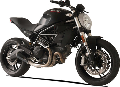 HP Corse échappement GP07 Black Ducati Monster 797 2017-2020