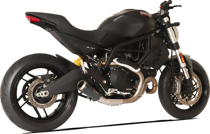 HP Corse échappement GP07 Black Ducati Monster 797 2017-2020