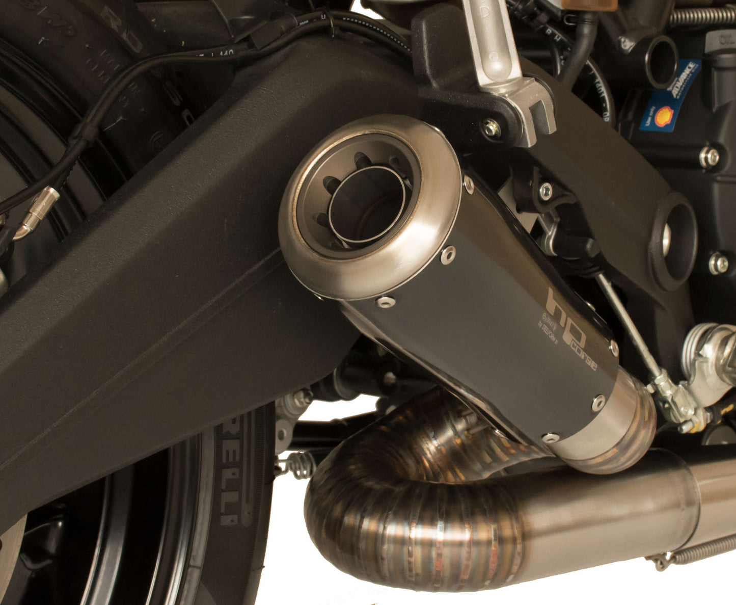 HP Corse échappement GP07 Black Ducati Monster 797 2017-2020
