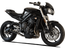 HP Corse échappement GP07 Black Triumph Street Triple 765 RS 2017-2022