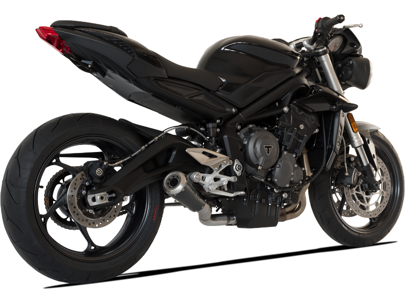 HP Corse échappement GP07 Black Triumph Street Triple 765 2017-2022