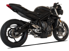 HP Corse échappement GP07 Black Triumph Street Triple 765 R 2017-2022