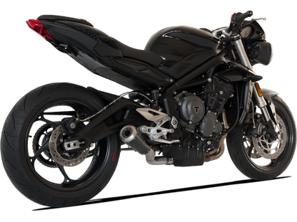 HP Corse échappement GP07 Black Triumph Street Triple 765 2017-2022