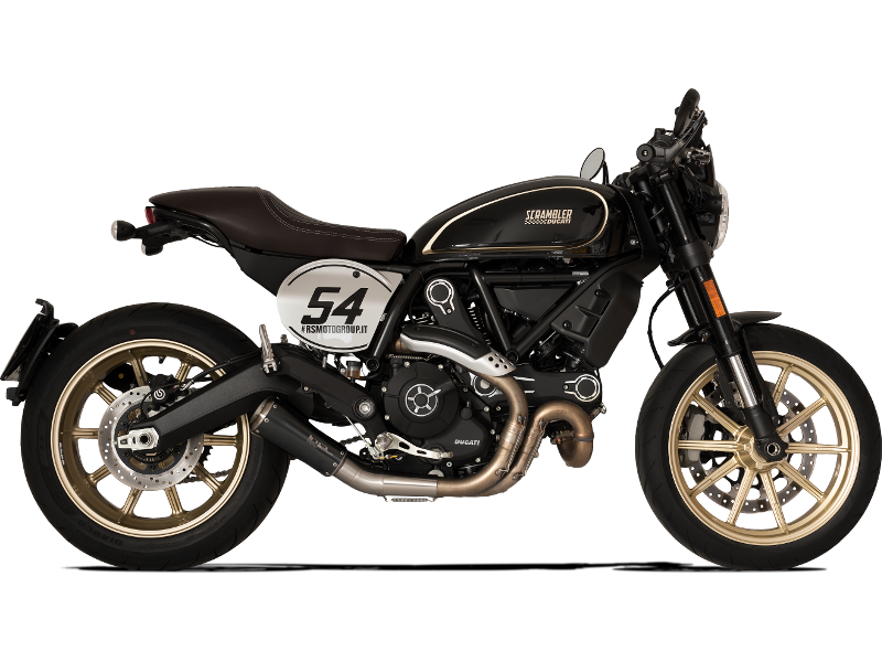 HP Corse échappement GP07 Black Ducati Scrambler 803 2015-2016