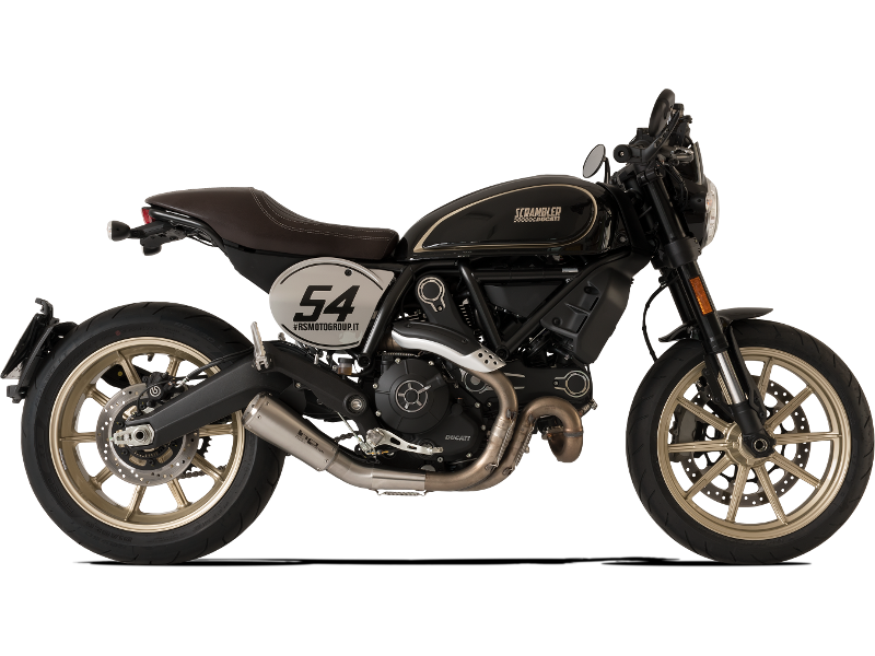 HP Corse échappement GP07 Satin Ducati Scrambler 803 2015-2016