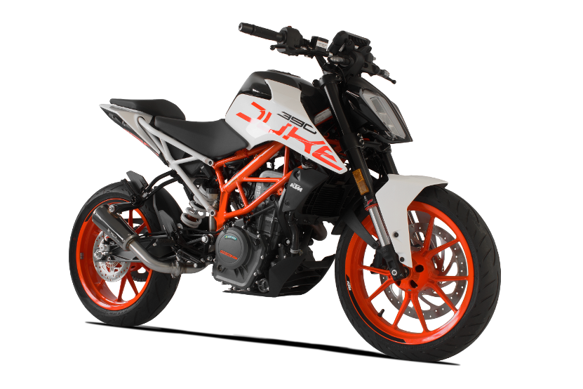 HP Corse échappement GP07 Black KTM Duke 390 2017-2020