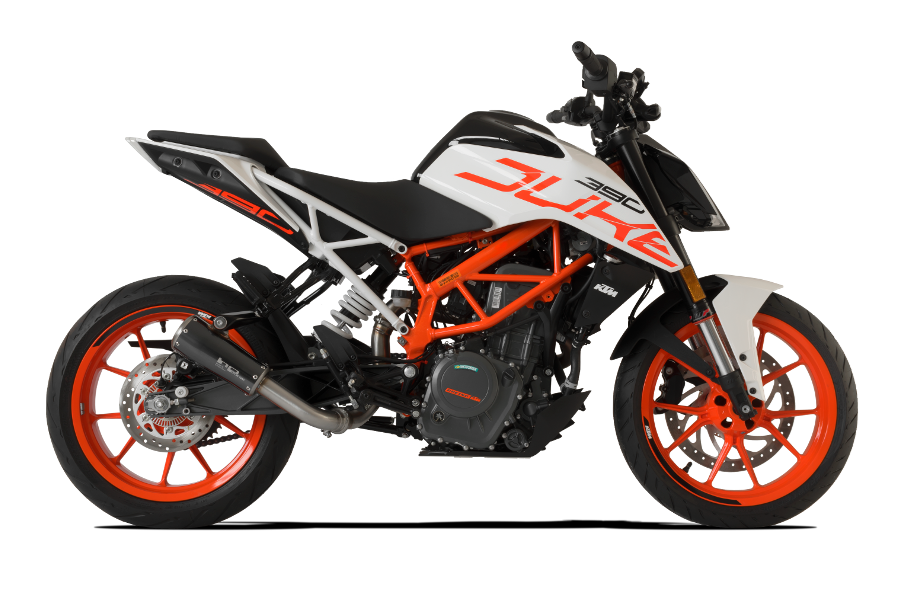 HP Corse échappement GP07 Black KTM Duke 390 2017-2020