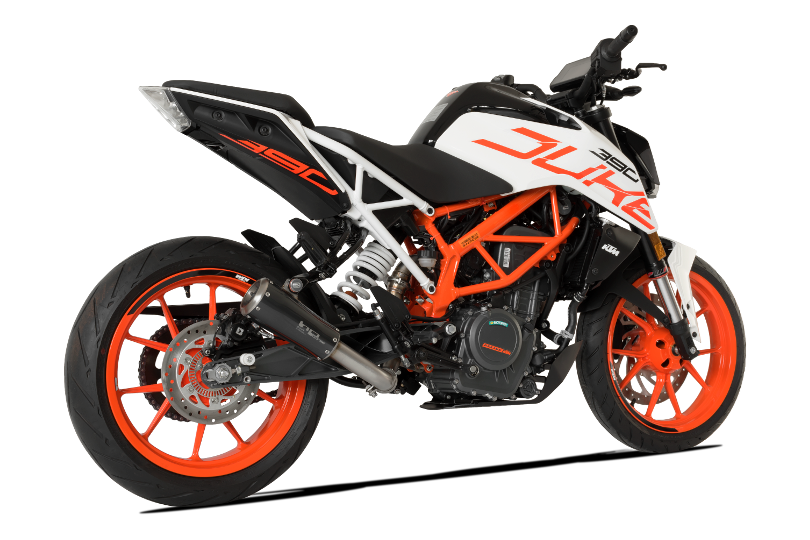 HP Corse échappement GP07 Black KTM Duke 390 2017-2020
