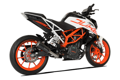 HP Corse échappement GP07 Black KTM Duke 390 2017-2020