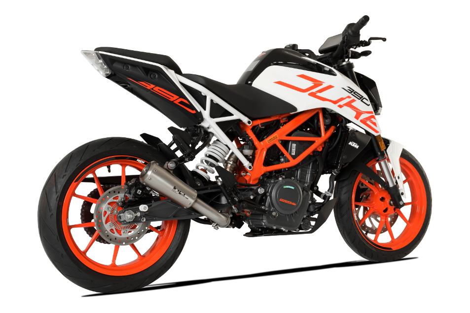 HP Corse échappement GP07 Satin KTM Duke 390 2017-2020