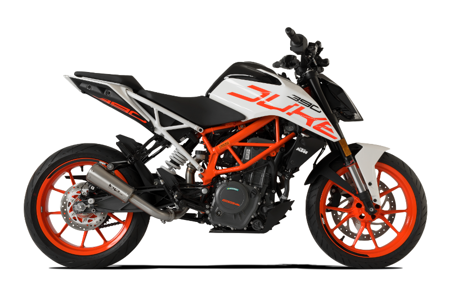 HP Corse échappement GP07 Satin KTM Duke 390 2017-2020