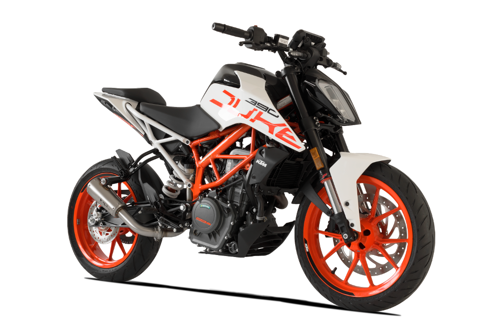 HP Corse échappement GP07 Satin KTM Duke 390 2017-2020