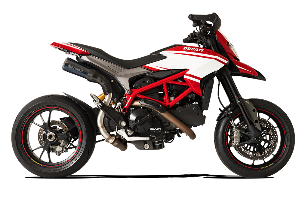 HP Corse échappement GP07 Black Ducati Hypermotard 821 2013-2016