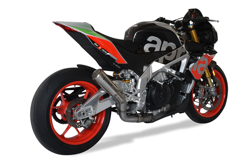 HP Corse échappement GP07 Satin Aprilia Tuono V4 2017-2018