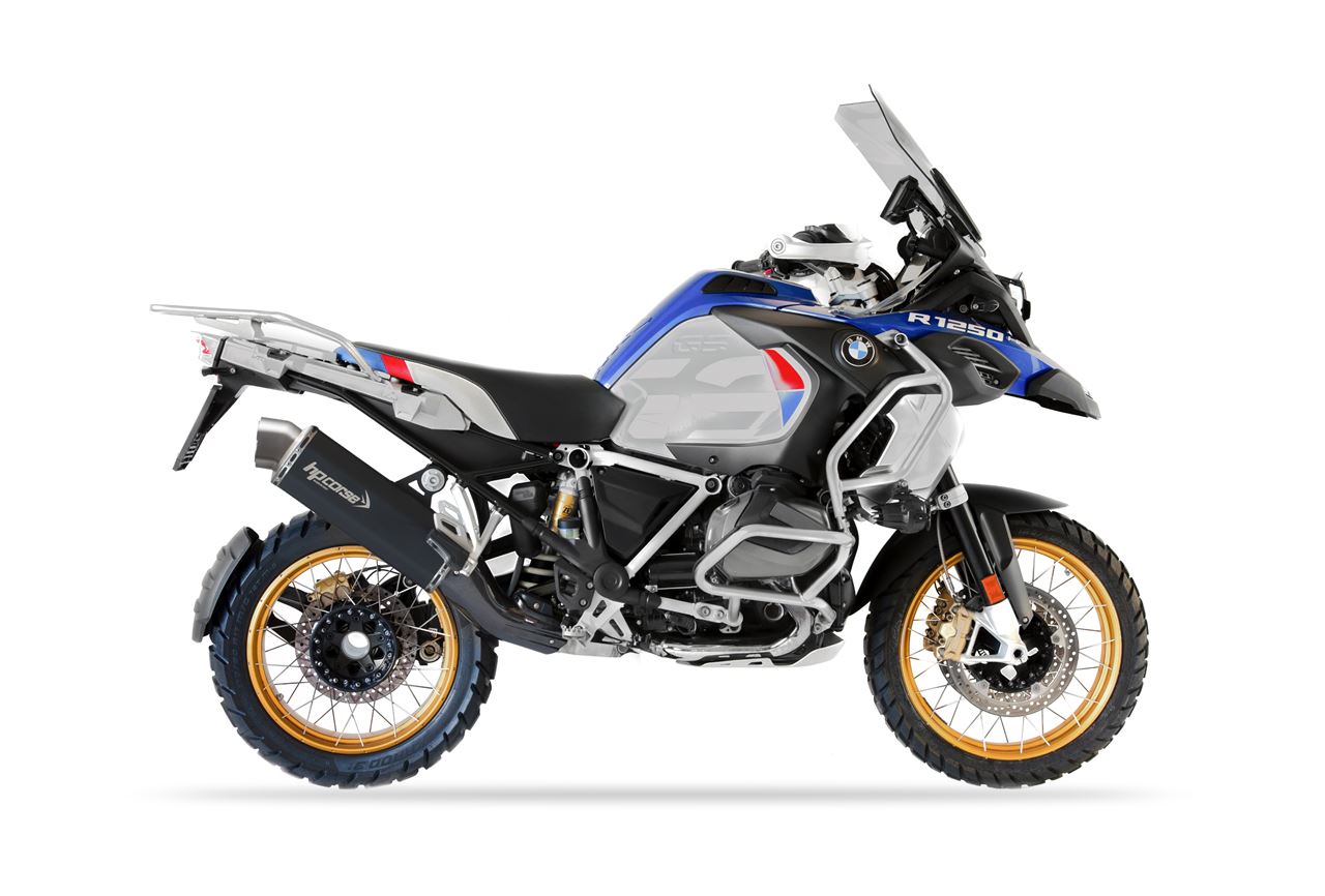 HP Corse échappement 4-Track R Black BMW R 1250 GS Adventure 2019-2023