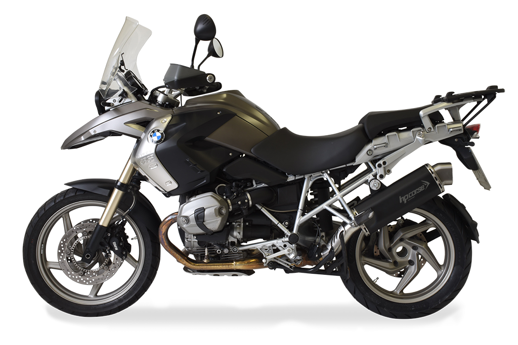 HP Corse échappement 4-Track R Black BMW R 1200 GS 2010-2012