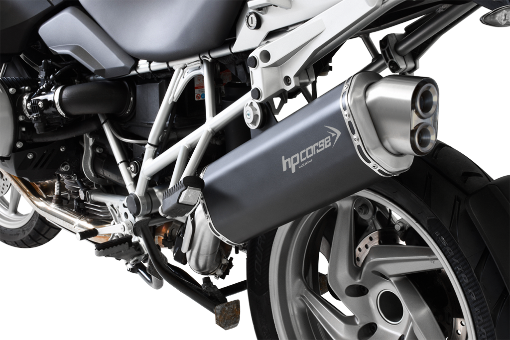 HP Corse échappement 4-Track R Black BMW R 1200 GS 2010-2012