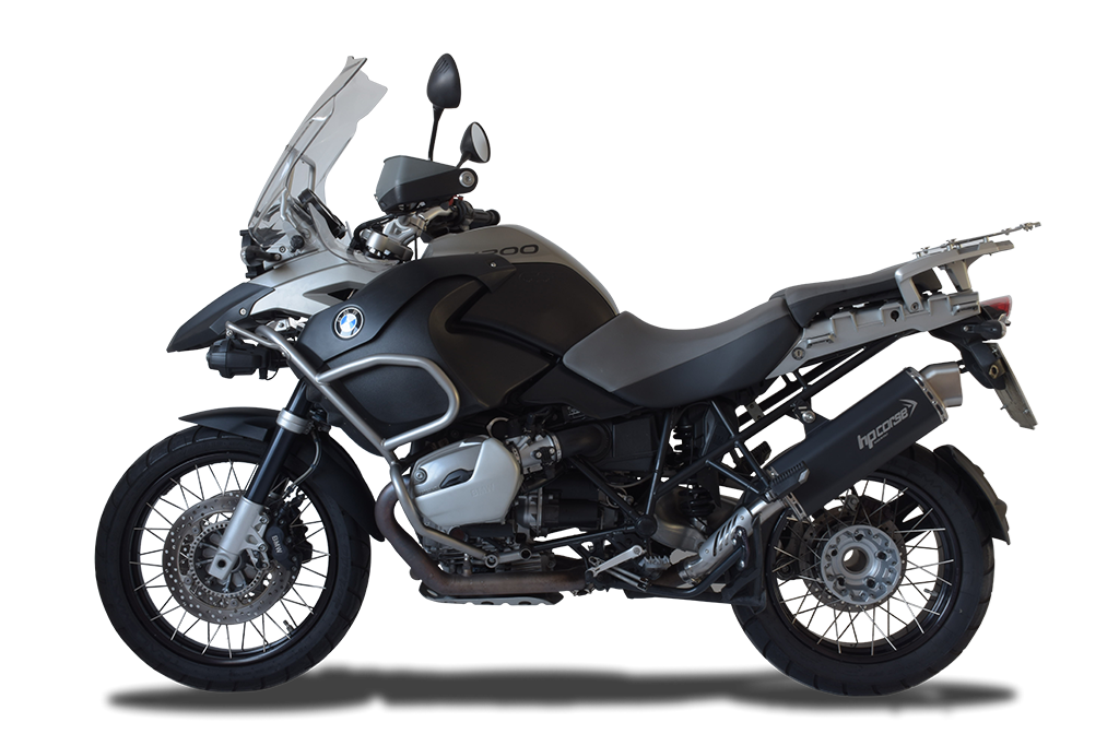 HP Corse échappement 4-Track R Black BMW R 1200 GS 2004-2009