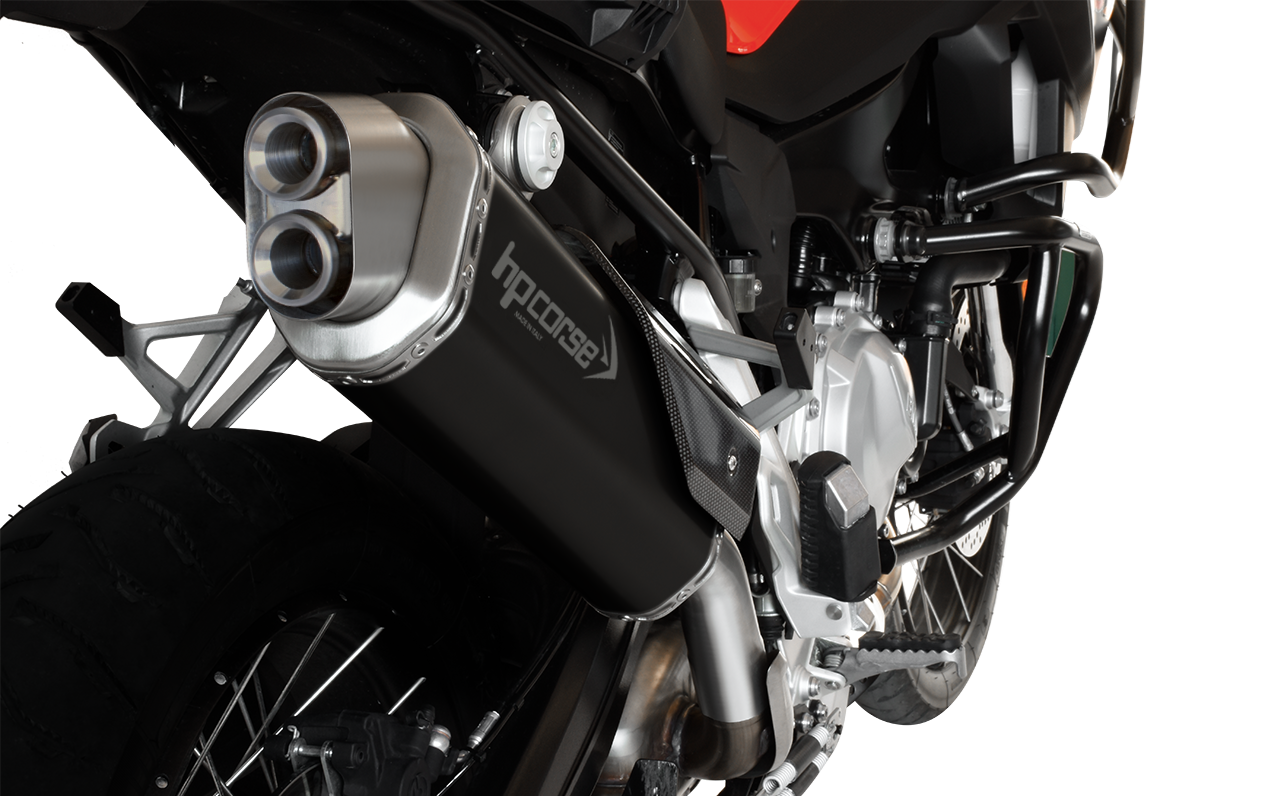HP Corse échappement 4-Track R Black BMW F 850 ​​GS 2018-2020