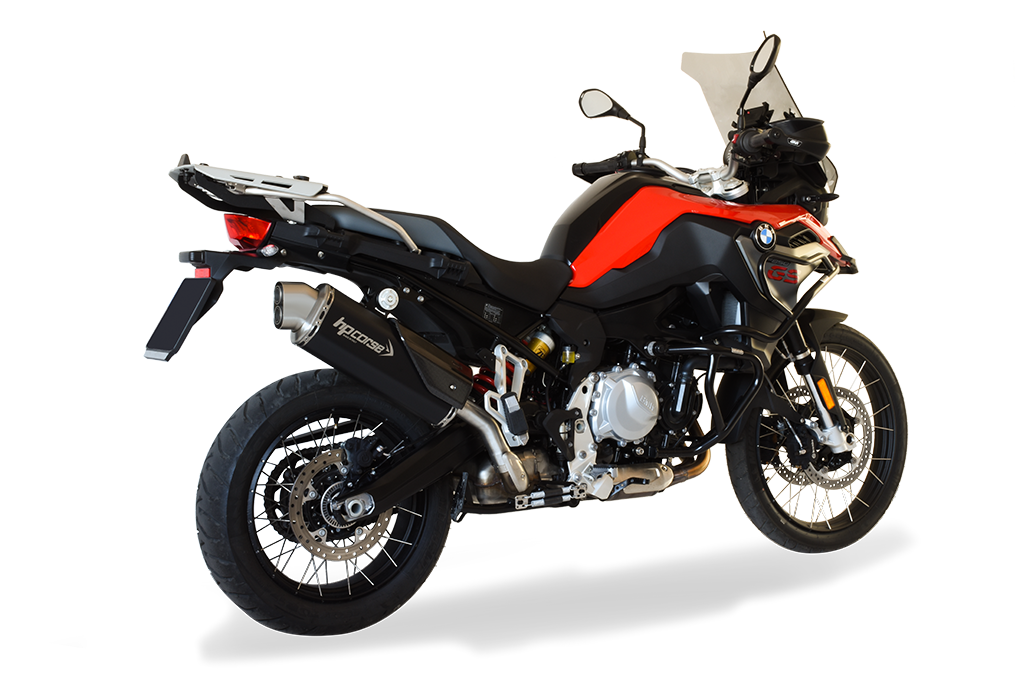 HP Corse échappement 4-Track R Black BMW F 850 ​​GS 2018-2020