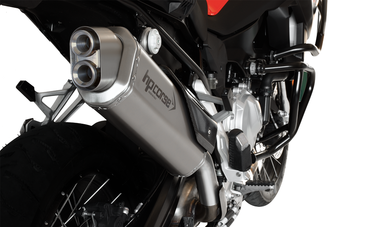 HP Corse échappement 4-Track R Satin BMW F 850 ​​GS 2018-2020