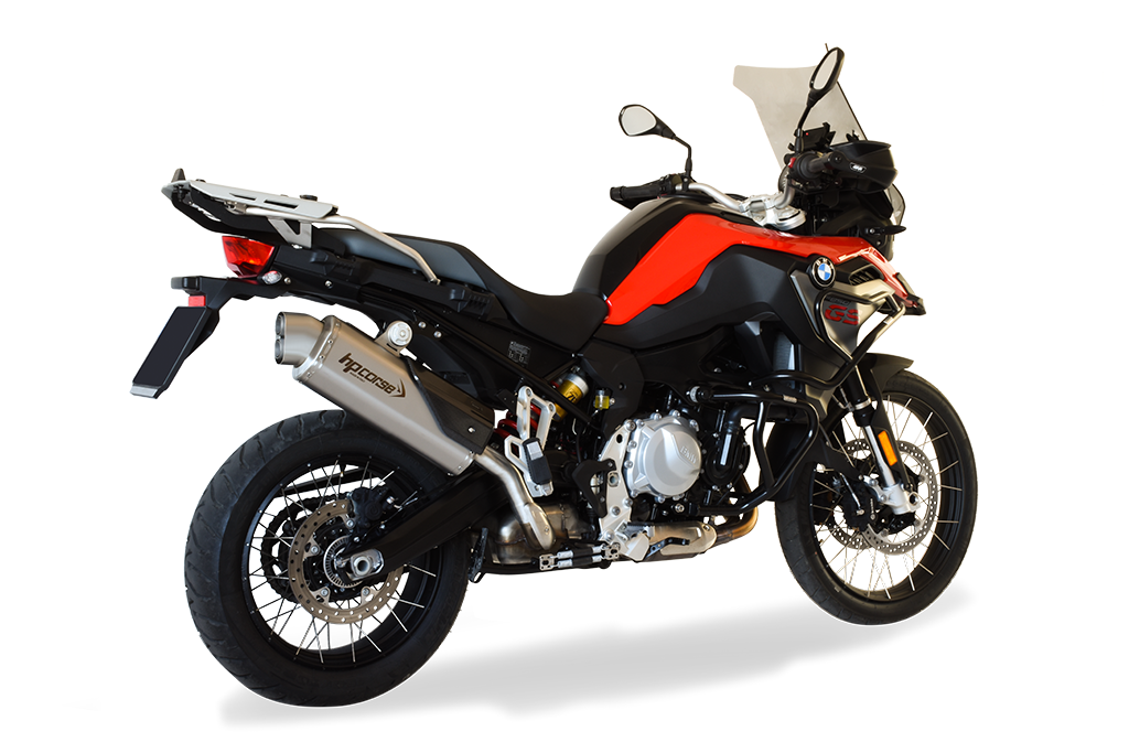 HP Corse échappement 4-Track R Satin BMW F 850 ​​GS 2018-2020