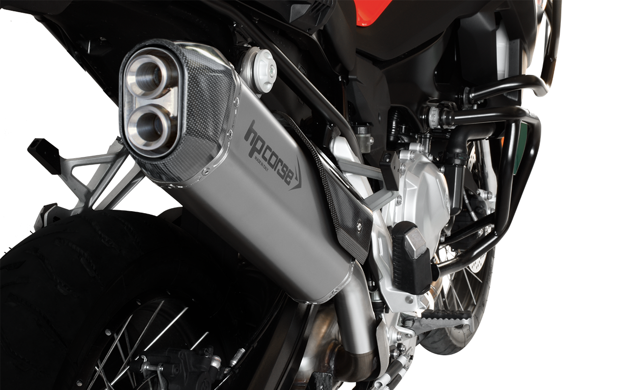 HP Corse échappement SPS Titanium en carbone BMW F 850 ​​GS 2018-2020
