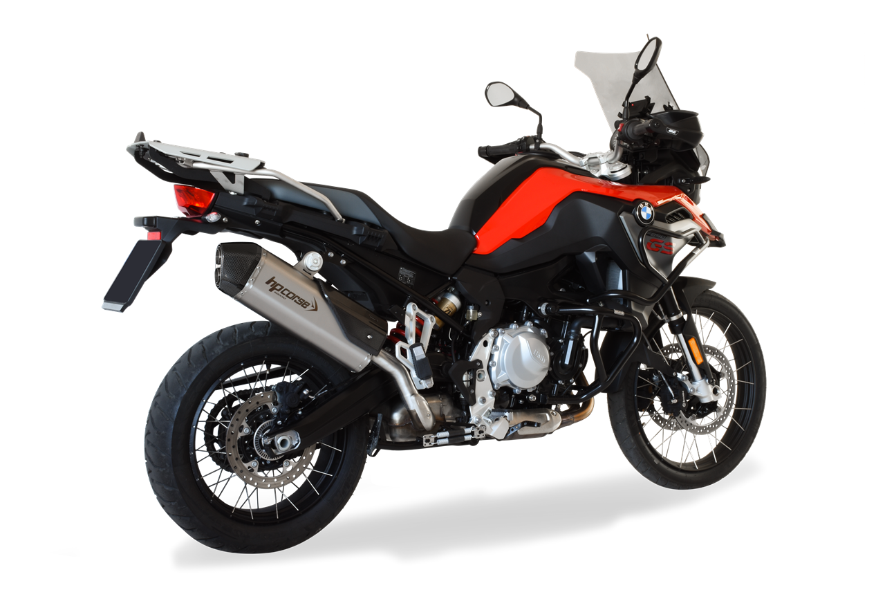 HP Corse échappement SPS Titanium en carbone BMW F 850 ​​GS 2018-2020