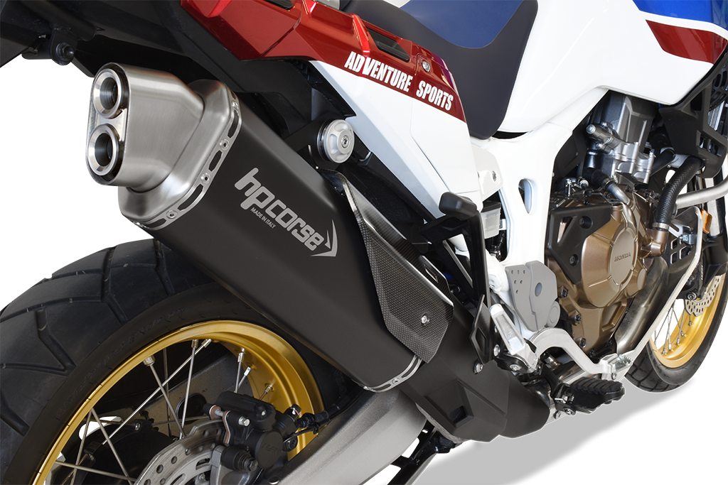 HP Corse échappement 4-Track R Black Honda CRF 1000 Africa Twin 2020+
