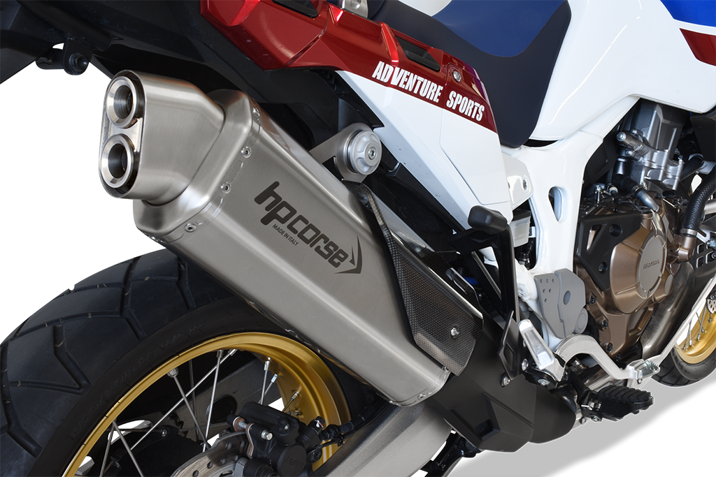 HP Corse échappement 4 track R Satin Honda CRF 1000 Afrique Twin 2016-2019