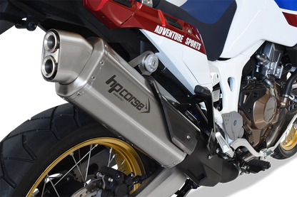 HP Corse échappement 4 track R Satin Honda CRF 1000 Afrique Twin 2016-2019