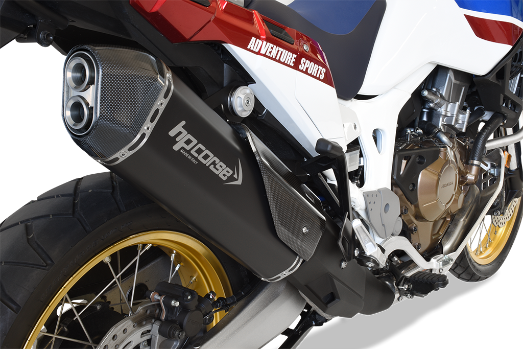 HP Corse échappement SPS Carbon Black Honda CRF 1000 Africa Twin 2016-2020