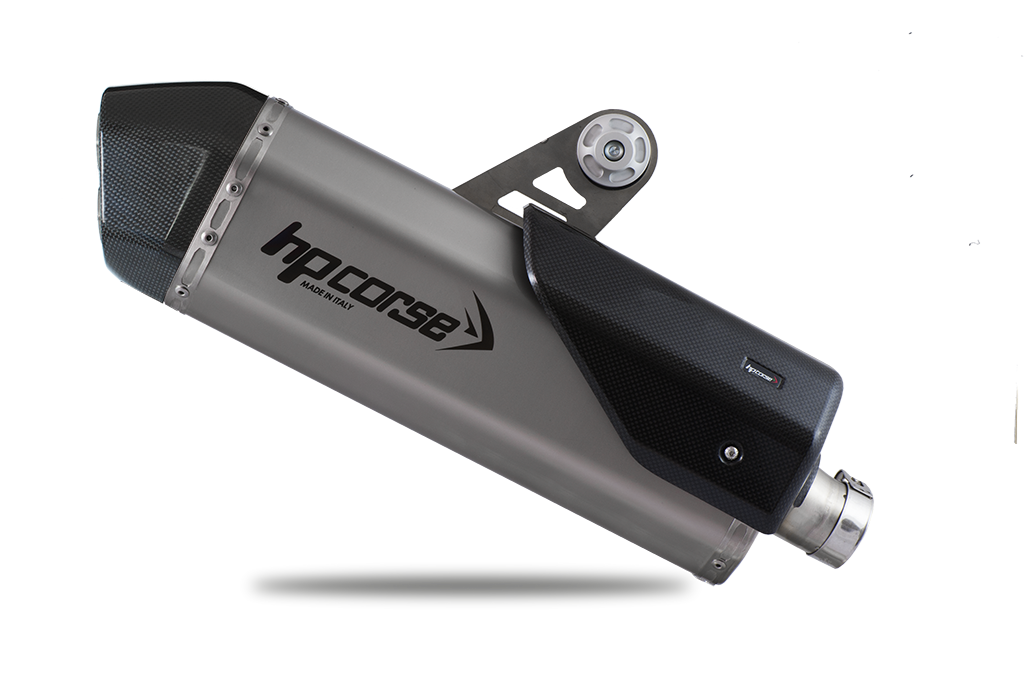 HP Corse échappement SPS Satin en carbone Honda CRF 1000 Afrique Twin 2016-2020