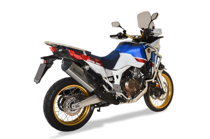 HP Corse échappement SPS Satin en carbone Honda CRF 1000 Afrique Twin 2016-2020