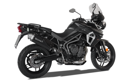 HP Corse échappement 4-Track R Black Triumph Tiger 800 XC 2015-2017