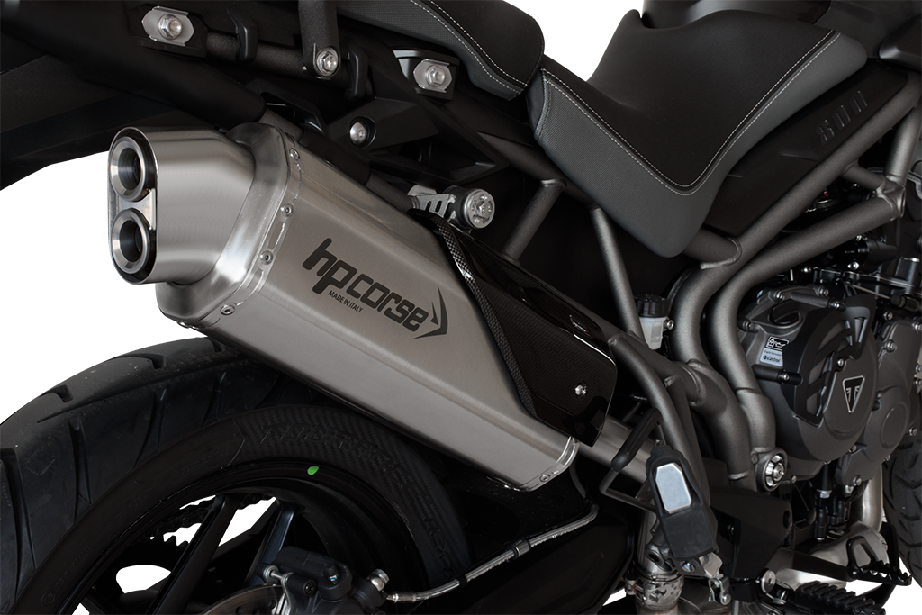 HP Corse échappement 4-Track R Titanium Triumph Tiger 800 XC 2015-2017