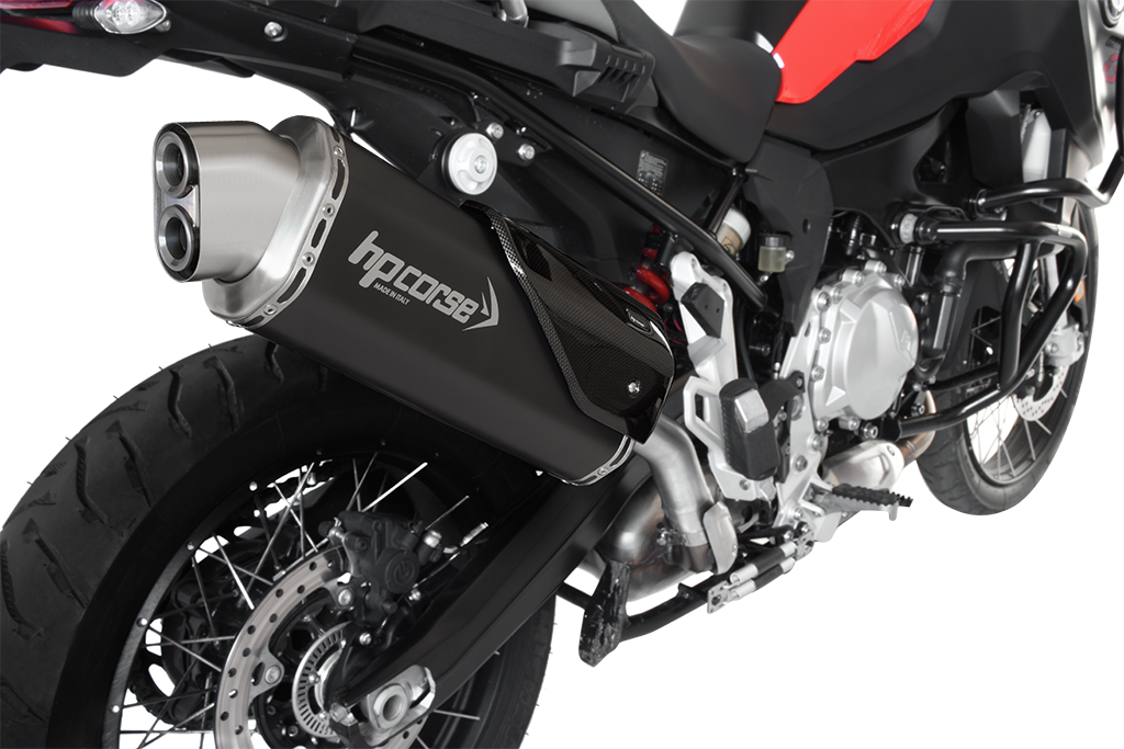 HP Corse échappement 4-Track R Black BMW F 850 ​​GS 2018-2020