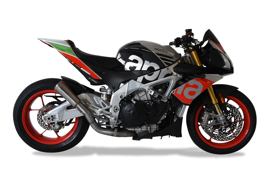 HP Corse échappement GP07 Satin Aprilia Tuono V4 2017-2018